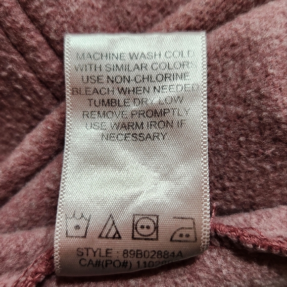 NWT C&C CALIFORNIA Sunwashed Berry Shacket Sz Large / Fall Spring Layering Cozy - Picture 10 of 12